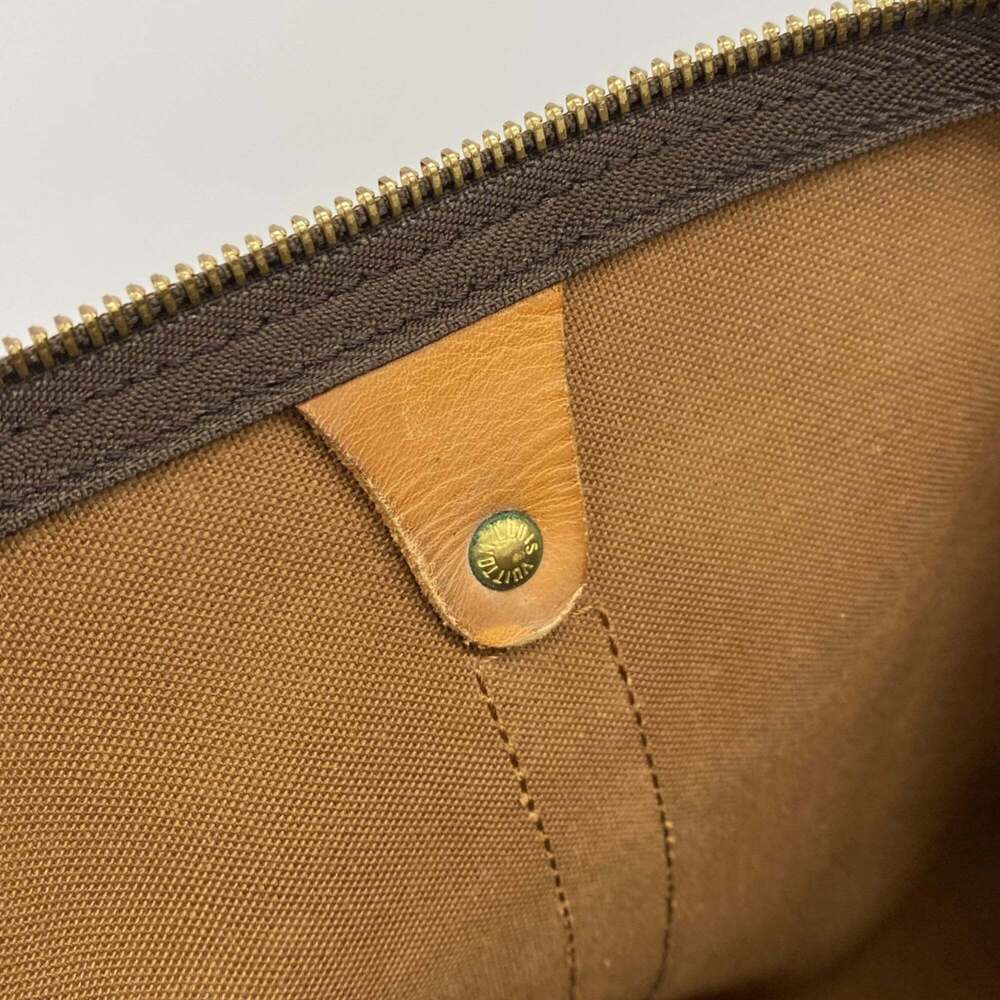 LOUIS VUITTON Authentic Brown Monogram Boston Bag - Picture 12 of 13